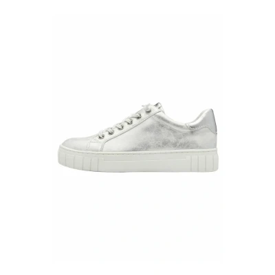 Image of Marco Tozzi Sneaker Trainers, Women&#039;s, Size: 3, Lt grey met c Synthetics