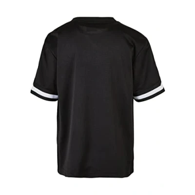 Image of Urban Classics Oversized Stripes Basic Tshirt for kids, Size: 13 14y, Black