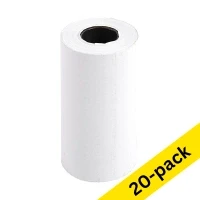 Image of Exacompta Ref. 40642E Pack of 20 rolls for bank card tickets 57x30 mm 1 thermal ply 55g/m2 BPA free. Yardage (+ or 2m): 9 m