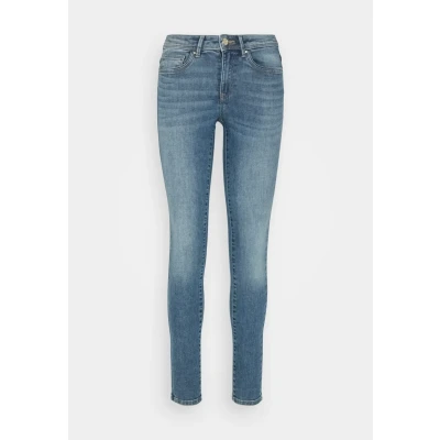 Image of ONLY Onlwauw LIFE MID Jeans Skinny Fit, Women&#039;s, Size: XSx30, Medium blue denim