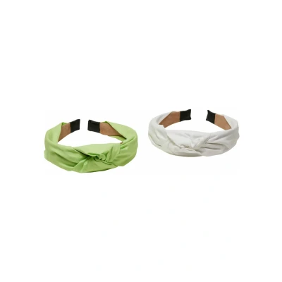 Image of Urban Classics Light WITH KNOT 2PACK Hair styling accessory, Size: One Size, Lightmint white