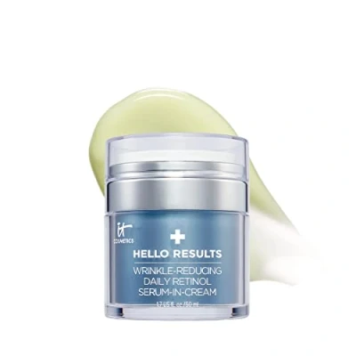 Image of IT Cosmetics Hello Results Wrinkle Reducing Daily Retinol Cream (Various Sizes) 50ml