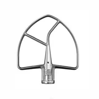 Image of KitchenAid Paddle Attachment For Large Bowl lift Mixers Stainless Steel 5k7sfb