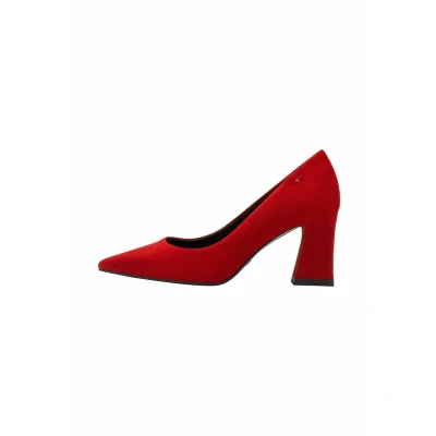 Image of Tamaris Classic heels, Women&#039;s, Size: 5, Red shoes