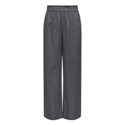 Image of ONLY Women&#039;s Onltokyo Hw Linen Blend PNT Noos Trousers, magnet, XL / 32L