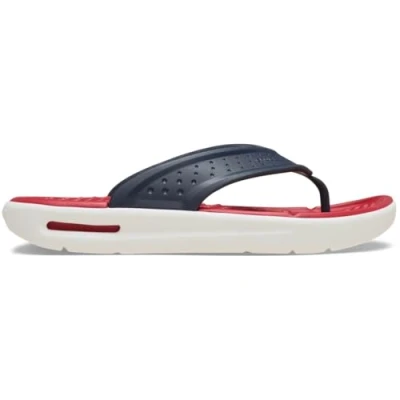 Image of Crocs Inmotion Tbar sandals, Men&#039;s, Size: M10, Navy shoes