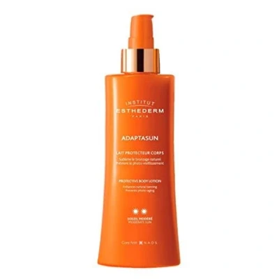 Image of Institut Esthederm Adaptasun UVA/UVB Body Lotion with Moderate Sun Protection 200ml
