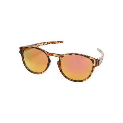 Image of Urban Classics Accessoires 106 Sunglasses, Size: One Size, Brown leo orange