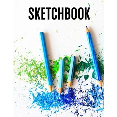 Image of Sketchbook 8.5 x 11 Large Blank Pages With White Paper for Graffiti &amp; Sketches, Drawing, Wrinting, Painting, Doodling, Sketch Book Artist Journal: ... Kids Adult Notebook Buch mit leeren Seiten