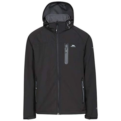 Image of Trespass Accelerator II Mens Waterproof Softshell Jacket with Removable Hood