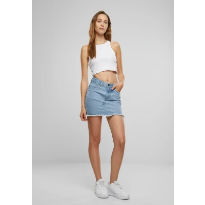 Image of Urban Classics Heavy Denim skirt, Women&#039;s, Size: XS, New light blue washed
