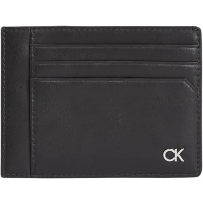 Image of Calvin Klein Metal ID Cardholder, Black (Ck Black), OS