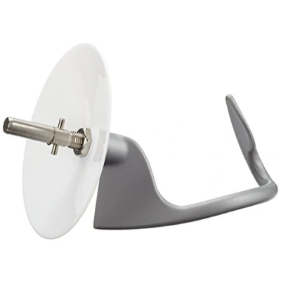 Image of DeLonghi KW712210 dough hook food processor assembly aluminium suitable for chef non bayonet hub &amp; n