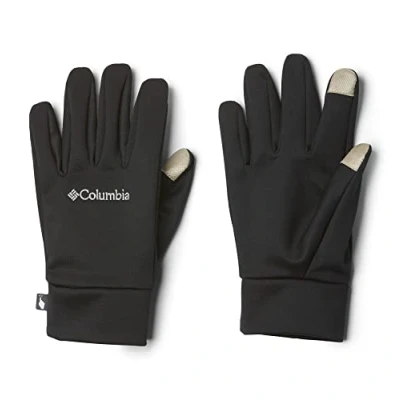 Image of Columbia Omniheat TOUCH Glove Liner Unisex Gloves, Size: Small, Black