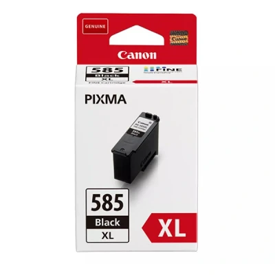 Image of Canon PG 585XL Black Genuine Ink Cartridge Compatible with PIXMA TS7650i and TS7750i