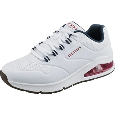 Image of Skechers Sport UNO Trainers, Men&#039;s, Size: 7.5, Wit Textile