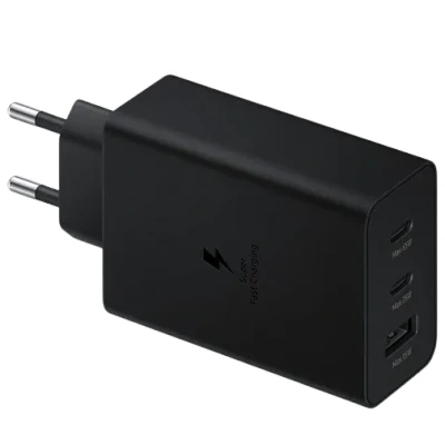Image of Samsung 3 USB Fast Charger 65W Black
