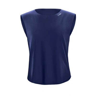 Image of Winshape Functional SOFT AND Light Top, Women&#039;s, Size: XS, Dark blue