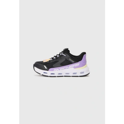 Image of Skechers Girl&#039;s Glide Step + Vista Sneaker, Black, 9.5 UK Child