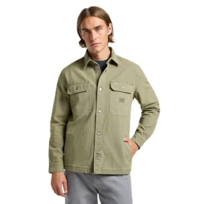 Image of Lee Workwear Overshirt Summer jacket, Men&#039;s, Size: 24/26, Mercantile green