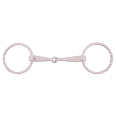 Image of BR jointed loose ring snaffle 16 mm