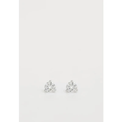 Image of kate spade new york MINI TRIO Prong Studs Earrings clear/silvercoloured, Women&#039;s, Size: One Size, Clear/silver coloured