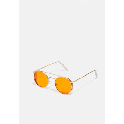 Image of Urban Classics Sunglasses Chios Unisex goldcoloured/orange, Men&#039;s, Size: One Size, Gold coloured/orange