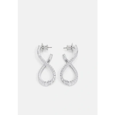 Image of Swarovski Hyperbola 5677628 infinity earrings, Large, Metal,