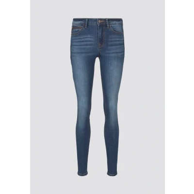 Image of TOM Tailor denim JONA Jeans Skinny Fit Clean mid stone blue denim, Women&#039;s, Size: 31x32,
