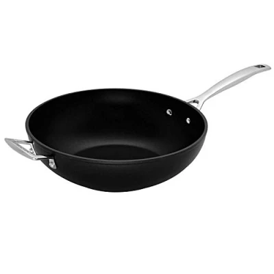 Image of Le Creuset Wok with steel Les Forgees TNS ø 30 cm / 4.7 Liter standard non stick coating