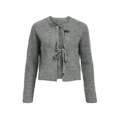 Image of Object Cardigan, Women&#039;s, Size: XS, Medium grey melange