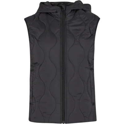 Image of Urban Classics Super Puffer Waistcoat, Women&#039;s, Size: 4XL, Black