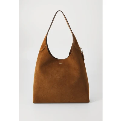 Image of Coach Brooklyn Shoulder BAG Tote bag, Women&#039;s, Size: One Size, Warm brown
