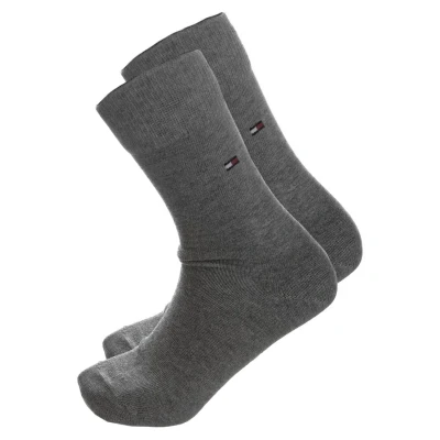 Image of Tommy Hilfiger Children Basic 2 PACK Socks for kids, Size: 2.5 5, Middle grey melange