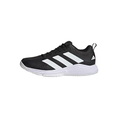 Image of adidas Men&#039;s Court Team Bounce 2.0 Sneaker, Core Black Ftwr White Black, 6.5 UK