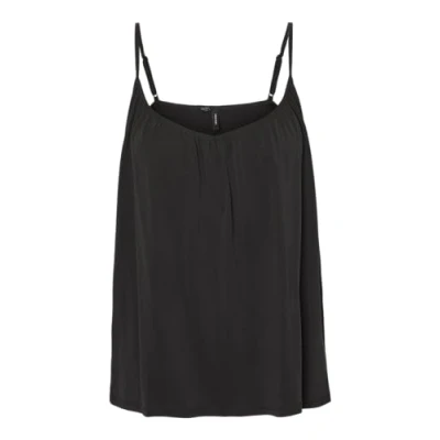 Image of Vero Moda Vmfilli Singlet Top, Women&#039;s, Size: Large, Black