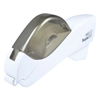 Image of Rapesco 1445 SupaCut Tape Dispenser with 2 Rolls, White