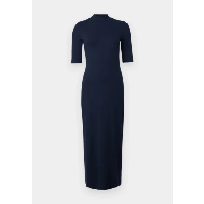 Image of Tommy Hilfiger MIDI Dress Day dress, Women&#039;s, Size: Small, Dark night navy