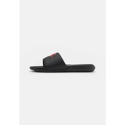 Image of Nike Sportswear Victori ONE Slide Mules, Size: 15, Black/university red High quality imitation leather