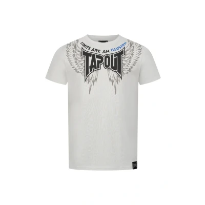 Image of Tapout Normale Passform Tillusion Print Tshirt, Men&#039;s, Size: 3XL, Light grey black blue