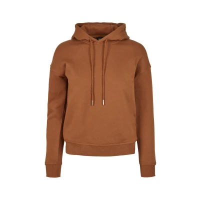 Image of Urban Classics Ladies Hoody Hoodie, Women&#039;s, Size: 5XL, Toffee