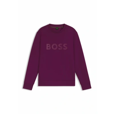 Image of BOSS Salbo Sweatshirt, Men&#039;s, Size: Medium, Pink fourteen