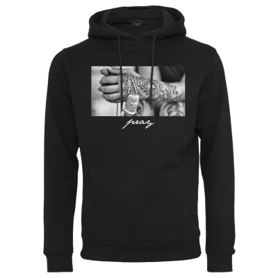 Image of Mister Tee PRAY 2.0 Hoodie, Men&#039;s, Size: XXL, Black