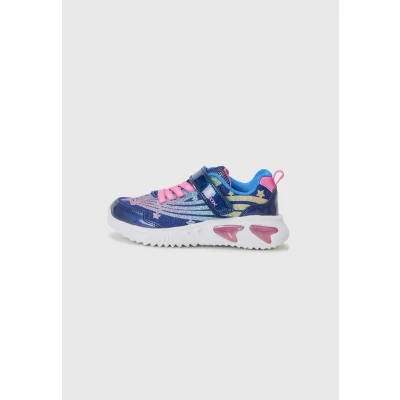 Image of Geox Assister Trainers for kids, Size: 5, Blue/multicolor shoes