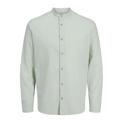 Image of Jack &amp; Jones Comfort FIT Shirt, Men&#039;s, Size: Small, Iceberg green