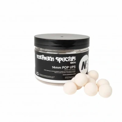 Image of CC Moore NS1 Pop ups White 14mm (45 pieces)