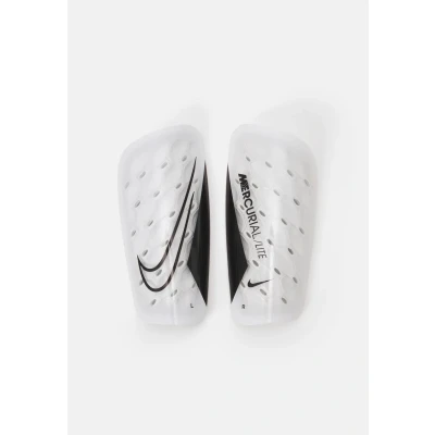 Image of Nike Performance Mercurial LITE Unisex Shin pads, Size: XS, White/black