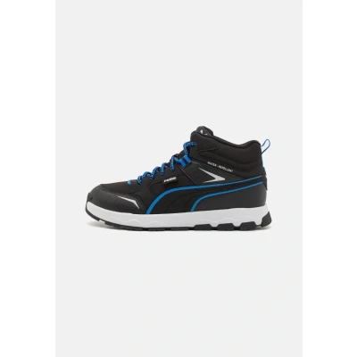 Image of Puma Evolve Trail Hightop trainers blackhyperlink blue for kids, Size: 3, Black hyperlink Textile/synthetics
