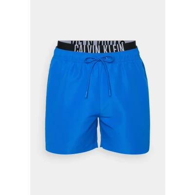 Image of Calvin Klein Swimwear Intense Power Medium Double Swimming shorts, Men&#039;s, Size: Small, Patch of blue