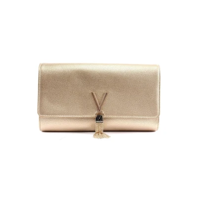 Image of Valentino Bags Divina Clutch, Women&#039;s, Size: One Size, Oro